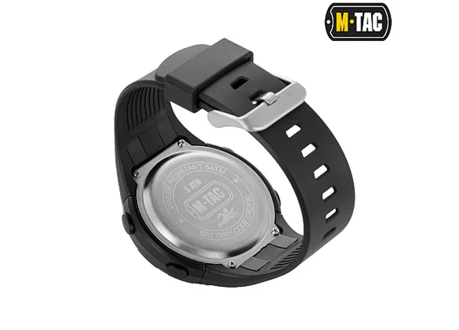 Годинник M-Tac тактичний 2166 Black Фото 2